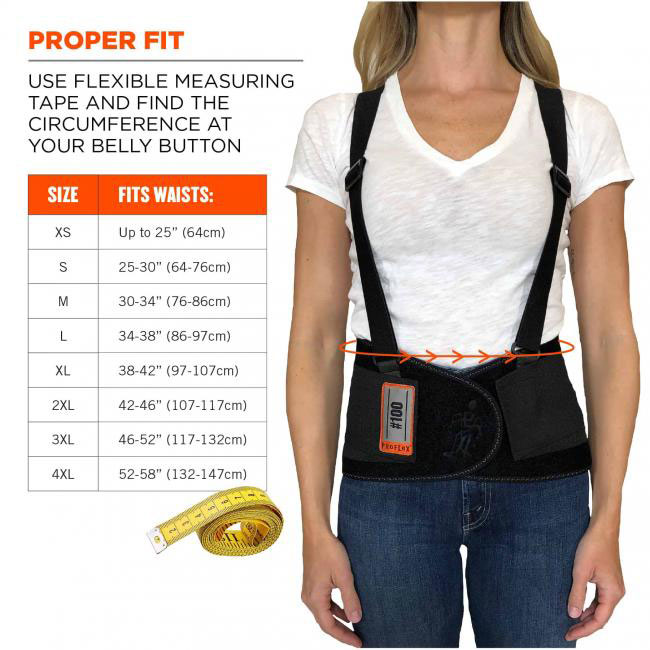Ergodyne ProFlex 100 Economy Back Support from GME Supply