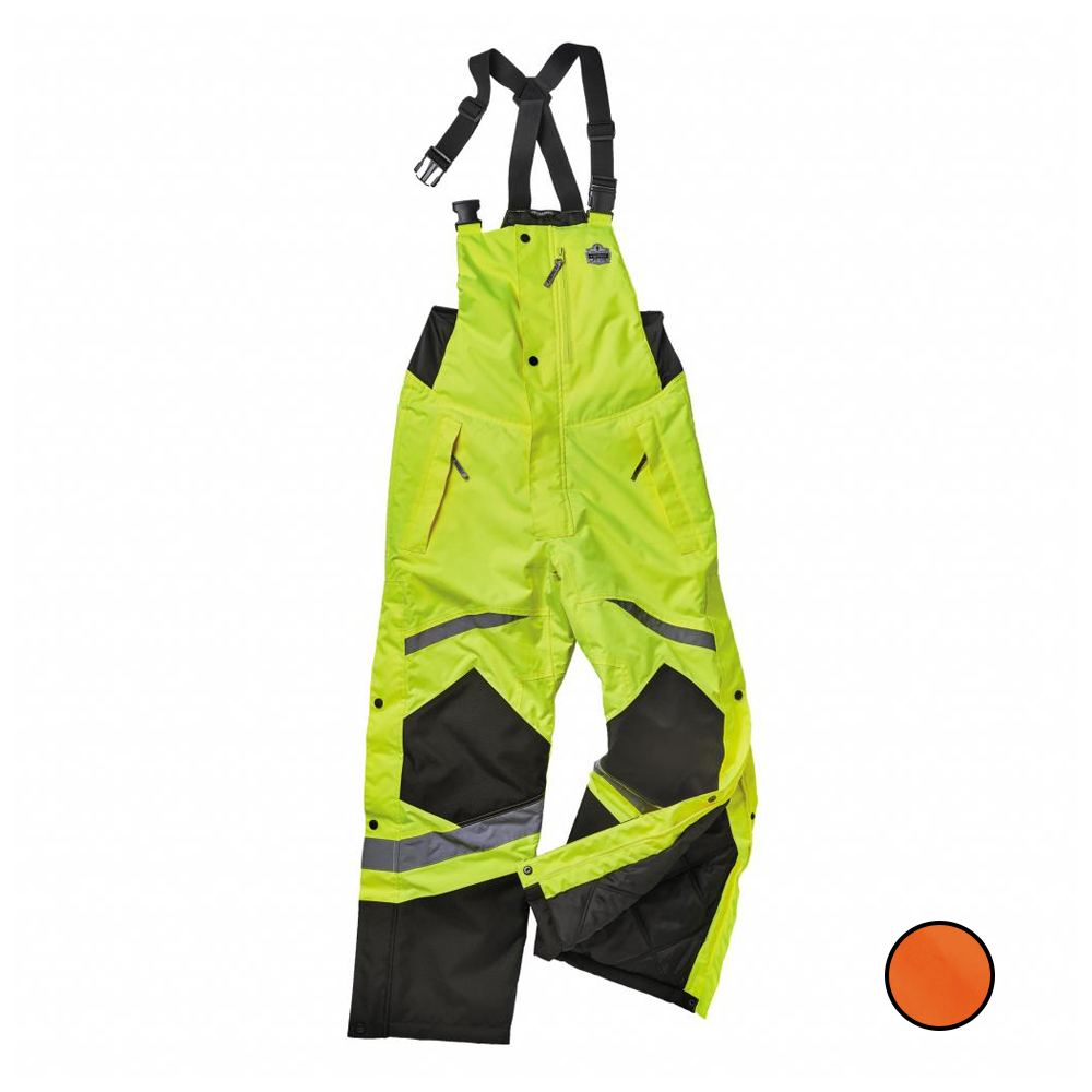 Ergodyne GloWear 8928 Hi-Viz Class E Insulated Bibs from GME Supply