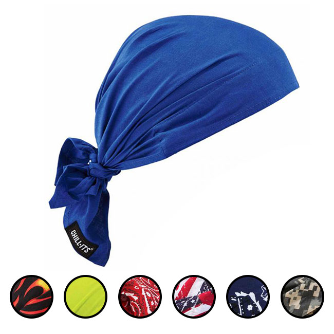 Ergodyne 6710 Chill-Its Cooling Triangle Hat w/ Polymers from GME Supply
