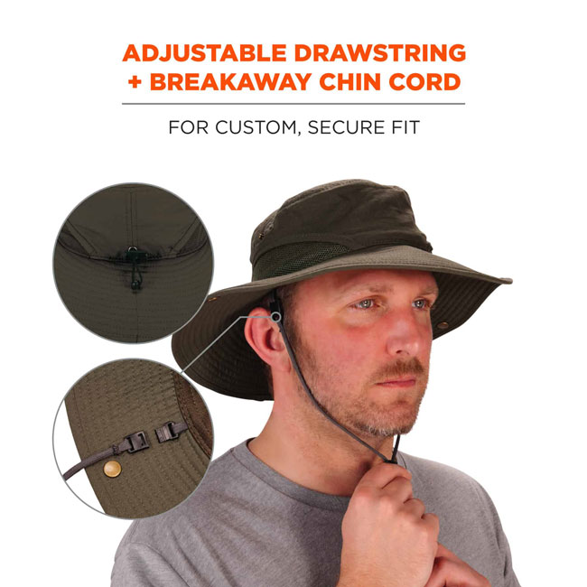 Ergodyne Chill-Its 8936 Lightweight Ranger Hat from Columbia Safety