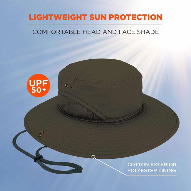 Ergodyne Chill-Its 8936 Lightweight Ranger Hat from Columbia Safety