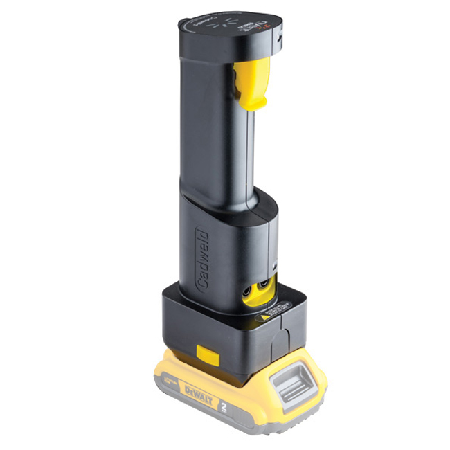 Cadweld Plus Impulse Battery Adapter from GME Supply