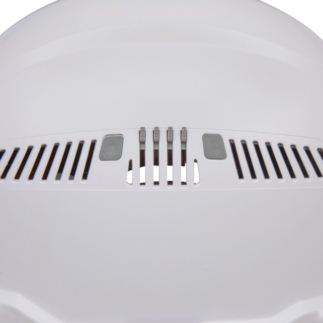 Klein Tools White Full Brim Hard Hat with Rechargeable Headlamp from GME Supply