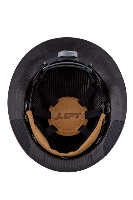 Lift Safety DAX Green Fifty 50 Carbon Fiber Full Brim Hard Hat (Exclusive) from Columbia Safety