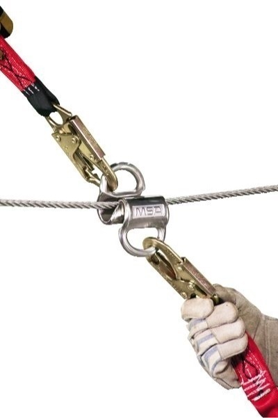 MSA Gravity SureLine 60 FT Temporary Horizontal Lifeline from GME Supply