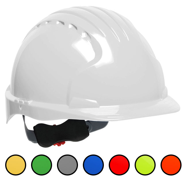 JSP EV6151 Evolution Deluxe Standard Brim Safety Helmet from Columbia Safety