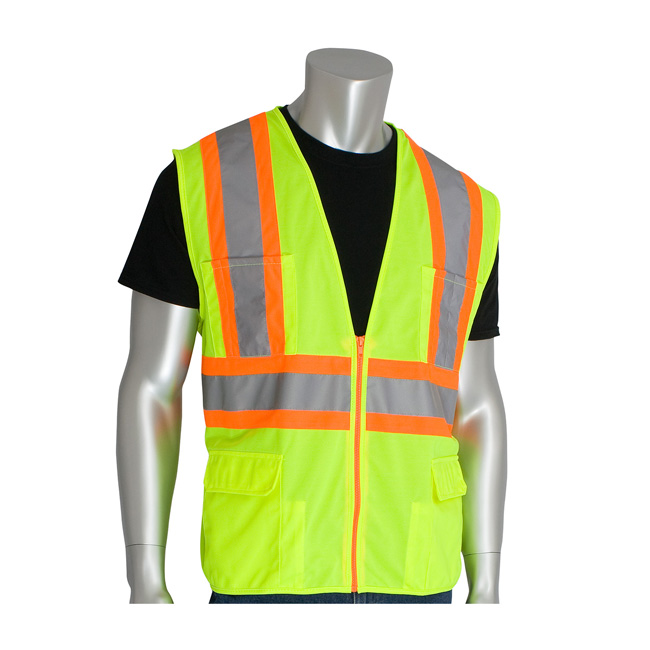SafetyGear 302-MAPM Premium Mesh Surveyor Vest from GME Supply