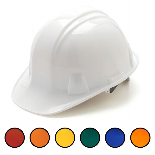 Pyramex SL Series Cap Style Hard Hat with 6 Point Ratchet Suspension from GME Supply