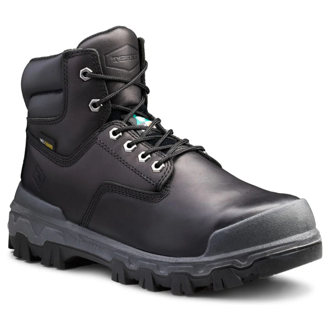 Terra Sentry Composite Toe 6in Men's Safety Boots Black from GME Supply