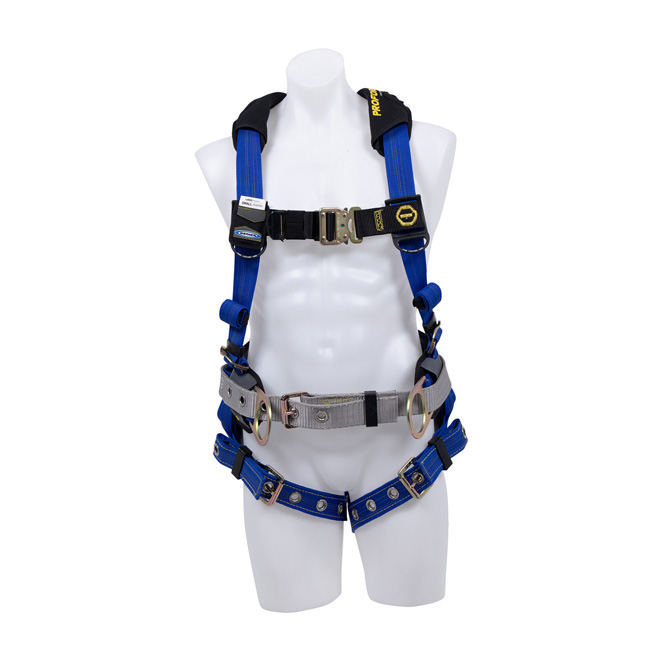 Werner ProForm F3 Construction Fall Protection Harness with Tongue Buckle Legs from GME Supply