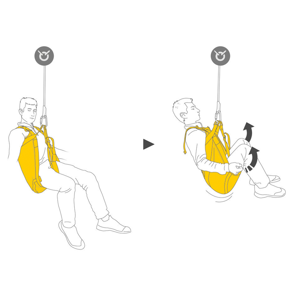 Petzl PITAGOR Evacuation Triangle from GME Supply