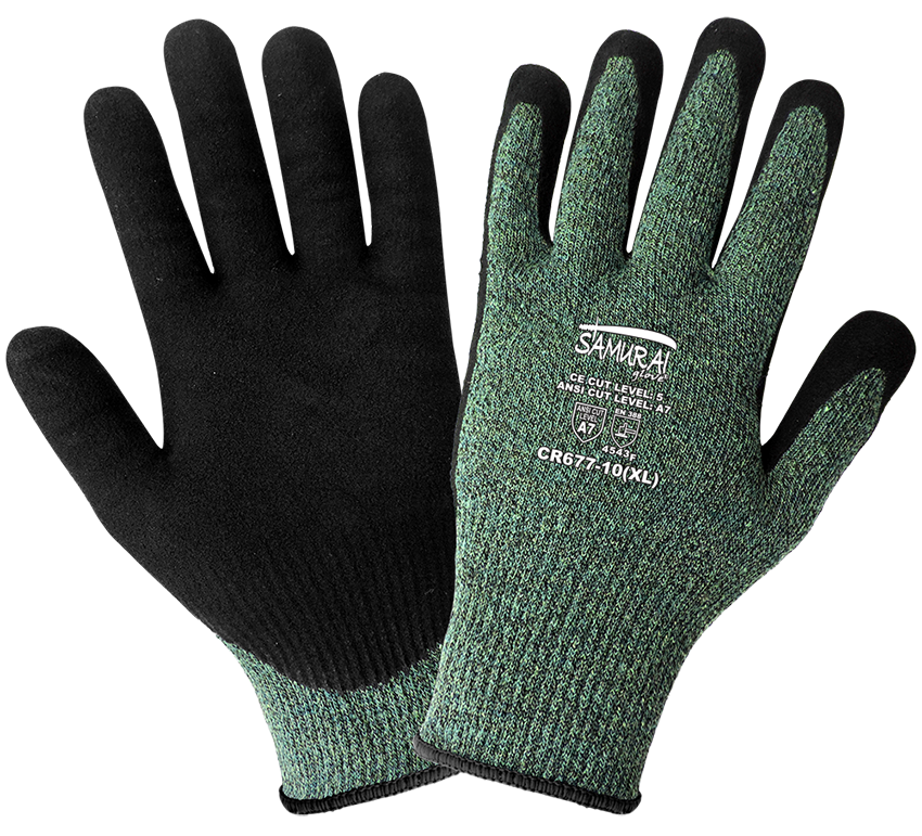 Samurai Glove - Performance Cut Resistant Dipped Gloves from GME Supply