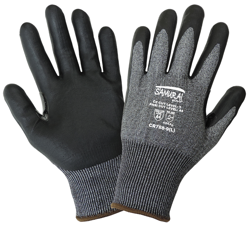 Samurai Glove Touch Screen Compatible Cut Resistant Gloves (12 Pair) from GME Supply