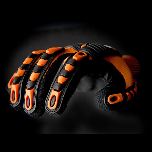 Cordova Safety Ogre Flex 7734 Sandy Nitrile Industrial Impact Glove from GME Supply