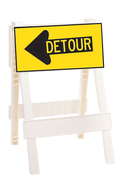 Cortina Plastx Barricade - Directional Arrow from GME Supply