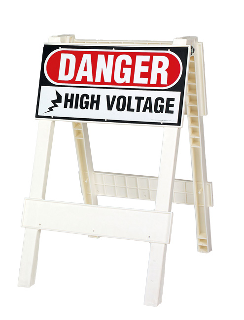 Cortina Plastx Barricade - Danger High Voltage from GME Supply