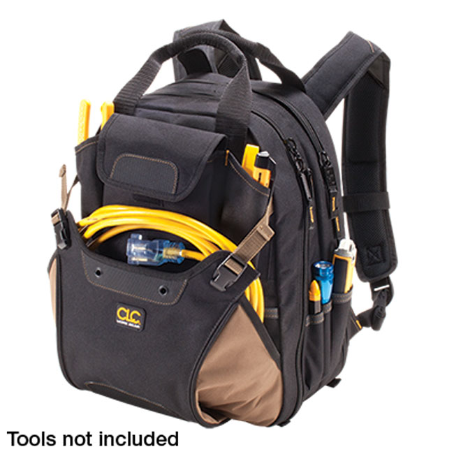 Custom Leather Craft 48 Tool Pocket Backpack from GME Supply