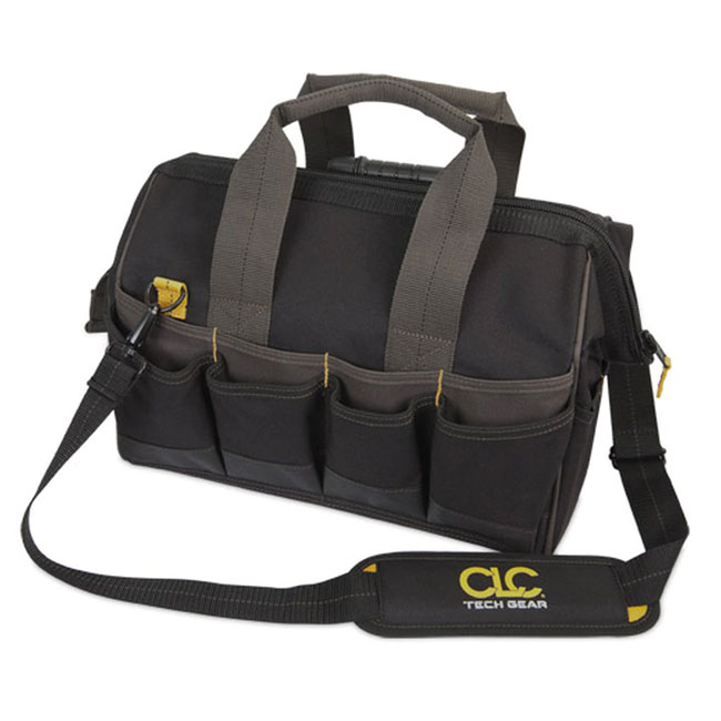 CLC Tech Gear LED Lighted 14 Inch Bigmouth Tool Bag from GME Supply