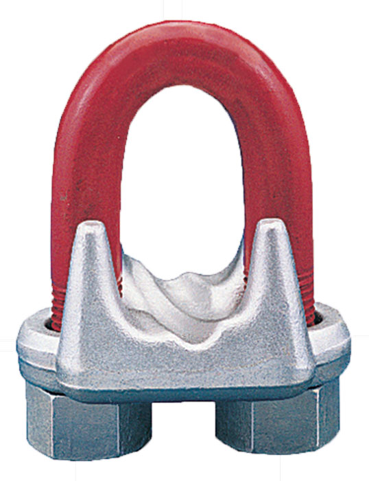 Crosby G-450 1/2 Inch Red-U-Bolt Wire Rope Clip from GME Supply