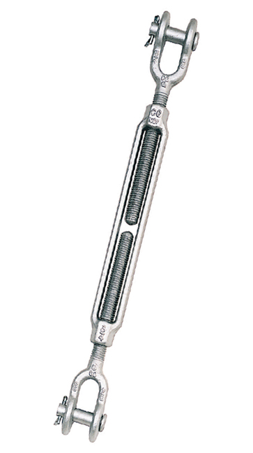 Crosby 3/8 Inch by 6 Inch Jaw and Jaw Turnbuckle  from GME Supply