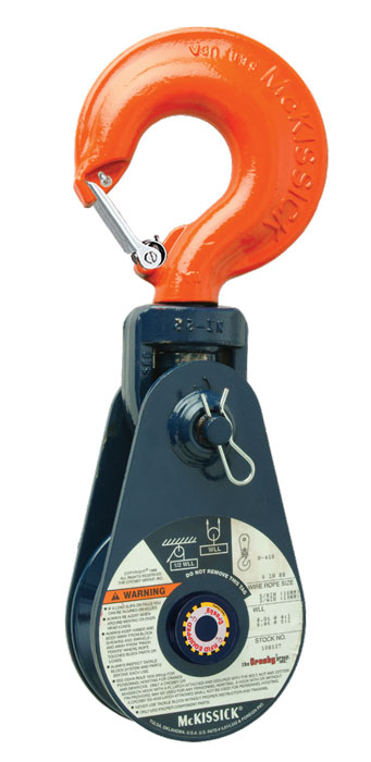 Crosby McKissick 108038 2 Ton Hook Snatch Block from GME Supply