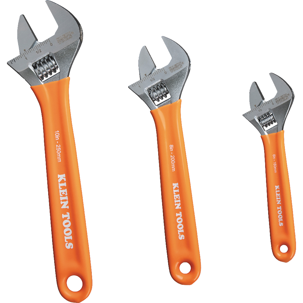 Klein Tools Extra-Capacity Adjustable Wrenches from GME Supply