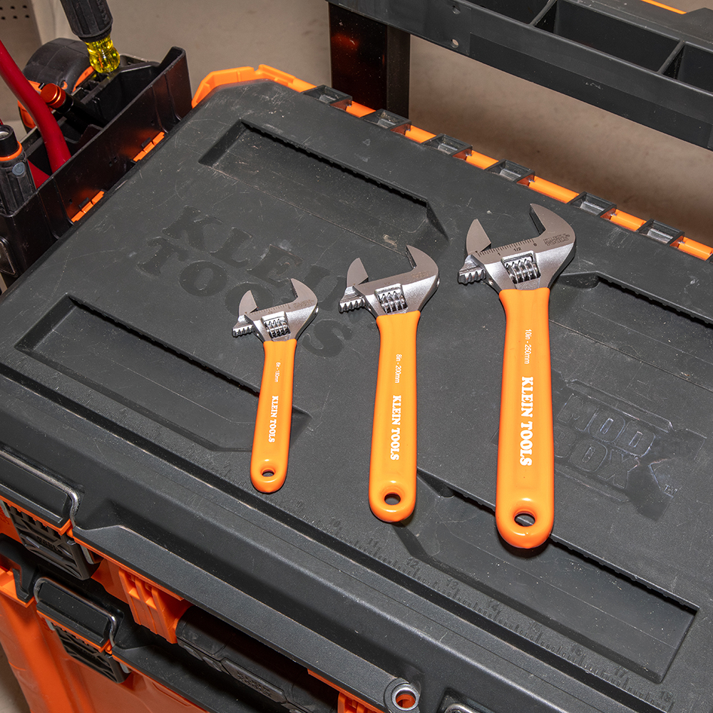 Klein Tools Extra-Capacity Adjustable Wrenches from GME Supply
