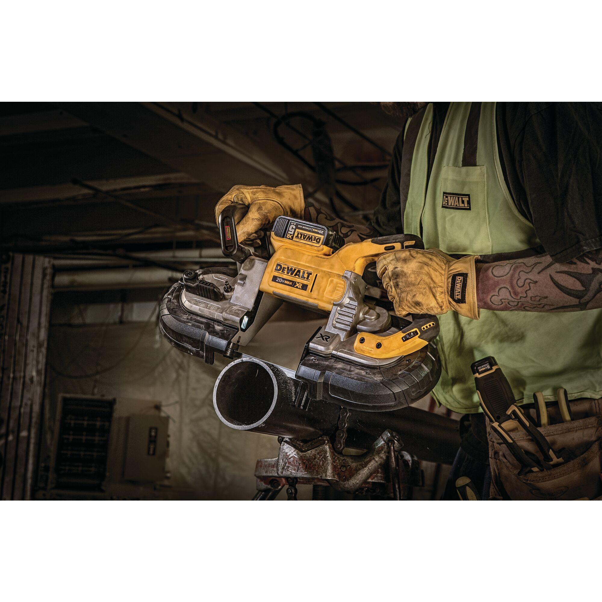 DeWALT 20V MAX Dual Switch Band Saw Kit from GME Supply
