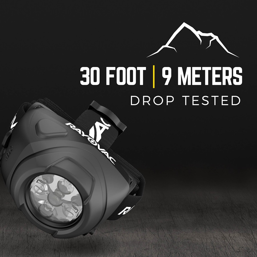 Rayovac Virtually Indestructible 100 Lumen Headlamp from Columbia Safety