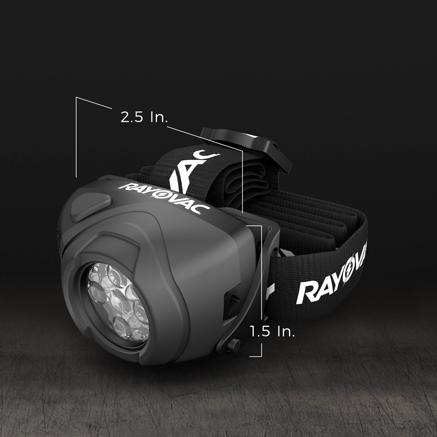 Rayovac Virtually Indestructible 100 Lumen Headlamp from Columbia Safety