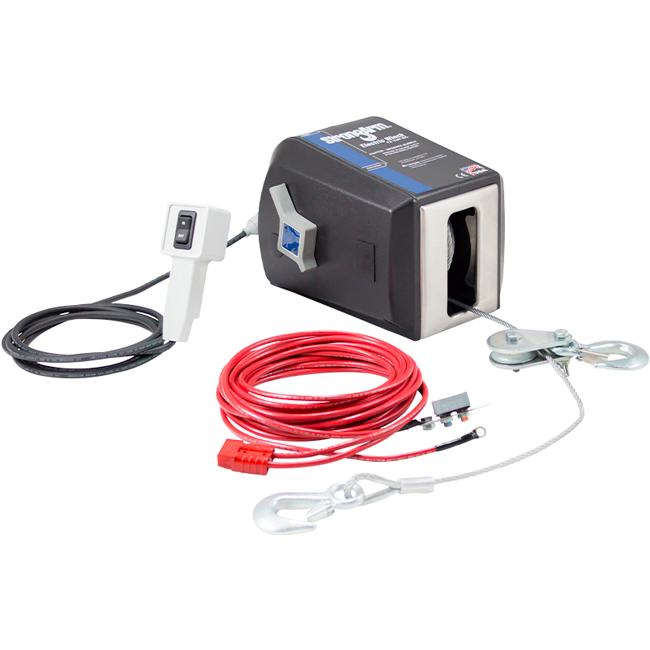 Dutton-Lainson 4500 Pound Capacity StrongArm 12V DC Electric Winch with Remote, SA12015DC from GME Supply