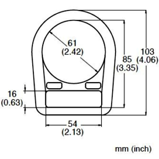 Niagara Safety N-416L D-Ring from GME Supply