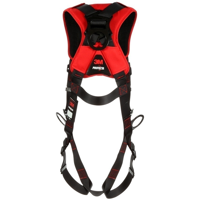 3M Protecta 4 D-Ring Comfort Vest-Style Climbing Harness with Pass-Through Leg Connections from GME Supply
