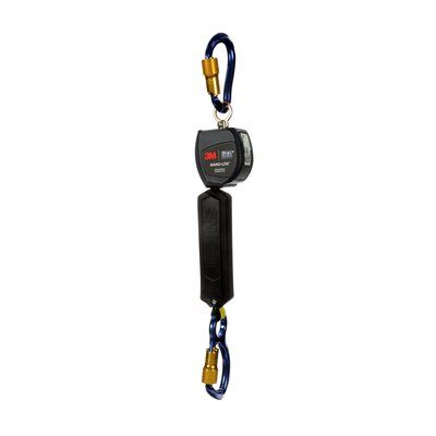 DBI-SALA Nano-Lok Extended Self-Retracting Lifeline, 11 Foot Aluminum Carabiners from GME Supply