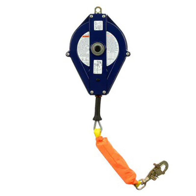 3M DBI-SALA Ultra-Lok 55 Foot Galvanized Cable Leading Edge Self-Retracting Lifeline with Aluminum Housing from GME Supply