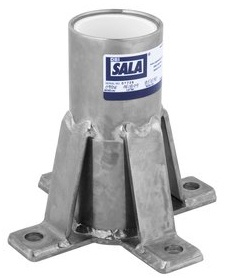DBI Sala Advanced Floor Mount Sleeve Davit Base from GME Supply