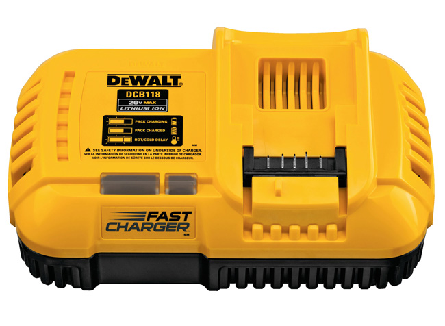 DeWALT 20V MAX Fan Cooled Fast Charger from GME Supply