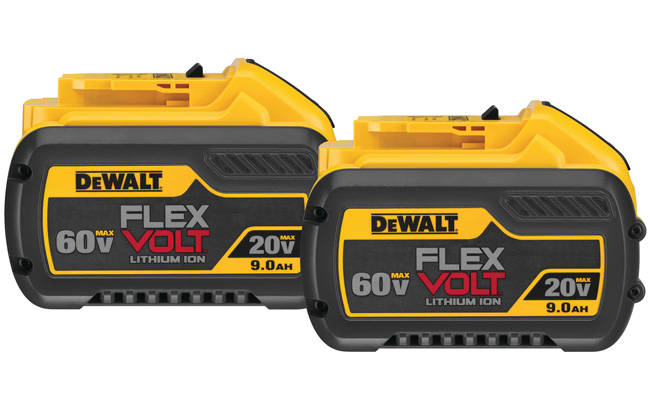 DeWALT 20V/60V MAX FLEXVOLT 9.0 AH Battery - 2 Pack from Columbia Safety