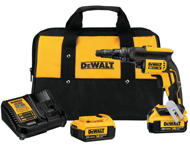 DeWALT 20V MAX XR Versa-Clutch Adjustable Torque Screwgun Kit from GME Supply