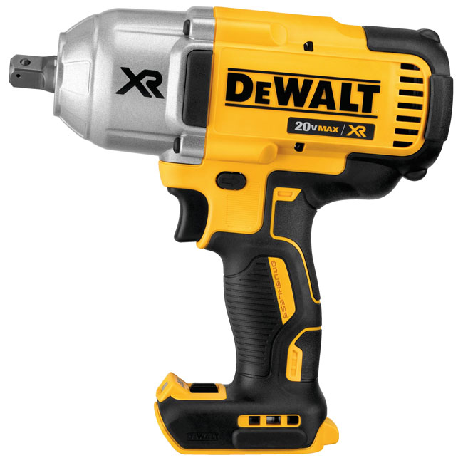 DeWalt 20V MAX XR High Torque 1/2 Inch Impact Wrench with Detent Pin Anvil (Tool Only) from GME Supply