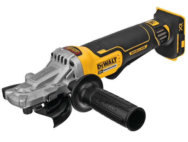 DeWALT 20V MAX XR Flathead Paddle Switch Small Angle Grinder with Kickback Brake (Tool Only) from GME Supply