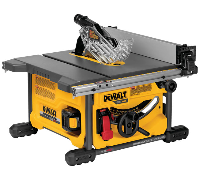 DeWALT Flexvolt 60V MAX Table Saw 1 Battery Kit from GME Supply