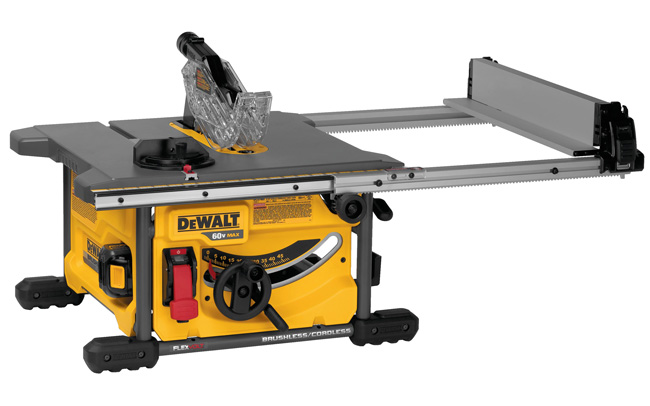 DeWALT Flexvolt 60V MAX Table Saw 1 Battery Kit from GME Supply