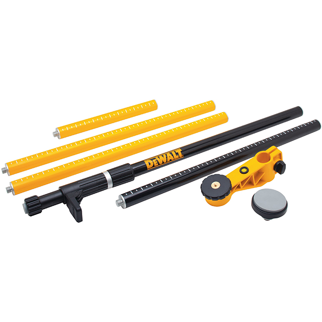 Dewalt Telescoping Pole for Mounting Laser from GME Supply