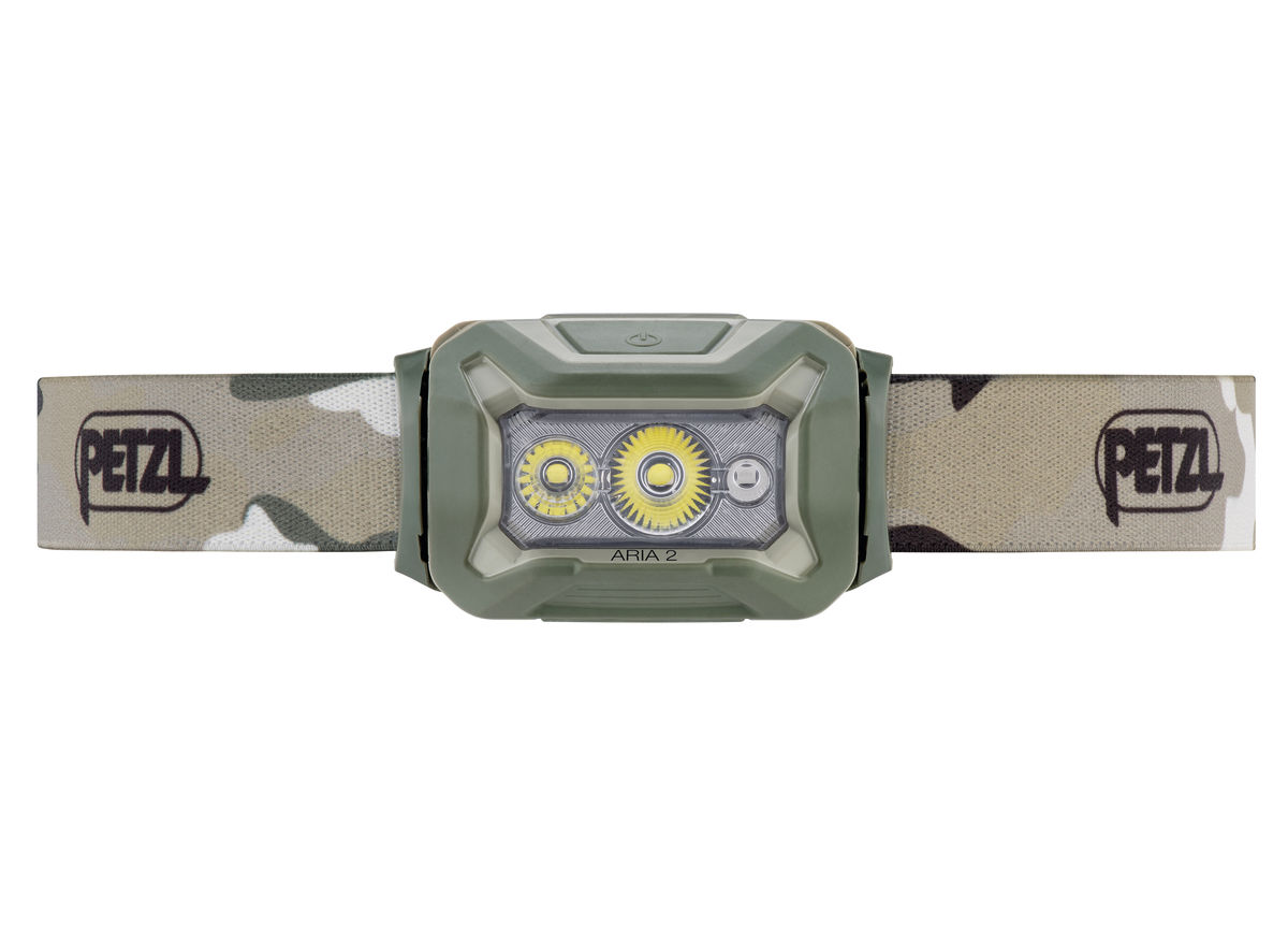 Petzl ARIA 2 RGB Compact Headlamp from GME Supply