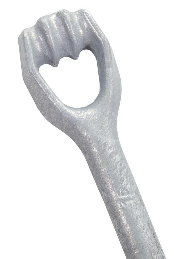 Galvanized Steel 54 Inch Earth Screw Helical Anchor EG-54  from Columbia Safety