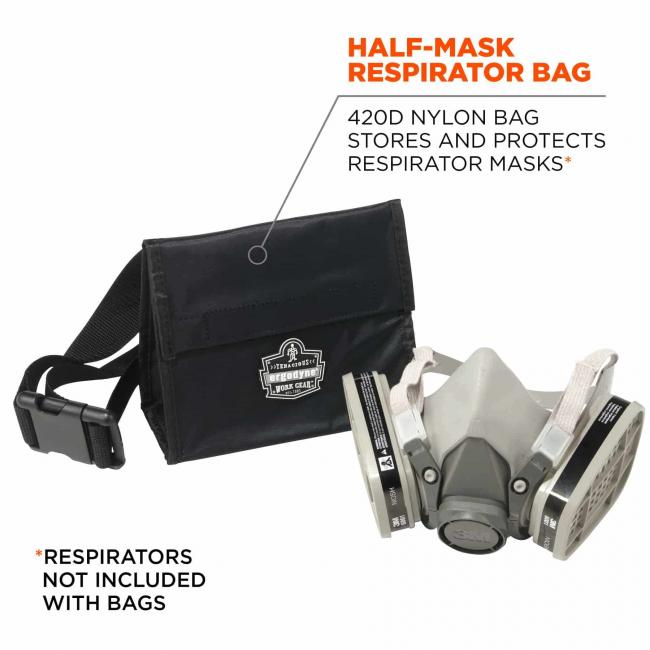 Ergodyne 5180 Arsenal Half Mask Respirator Waist Pack from GME Supply