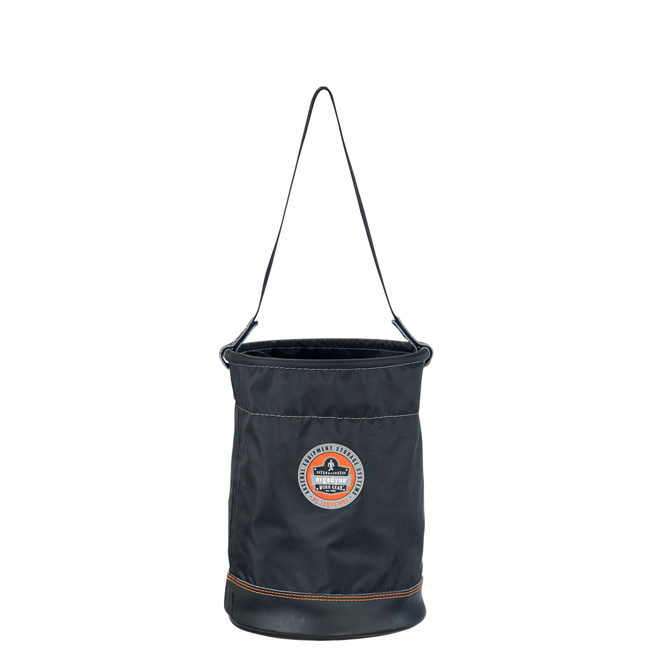 Ergodyne 5630T 150 lb Arsenal Black Synthetic Leather Bucket from GME Supply