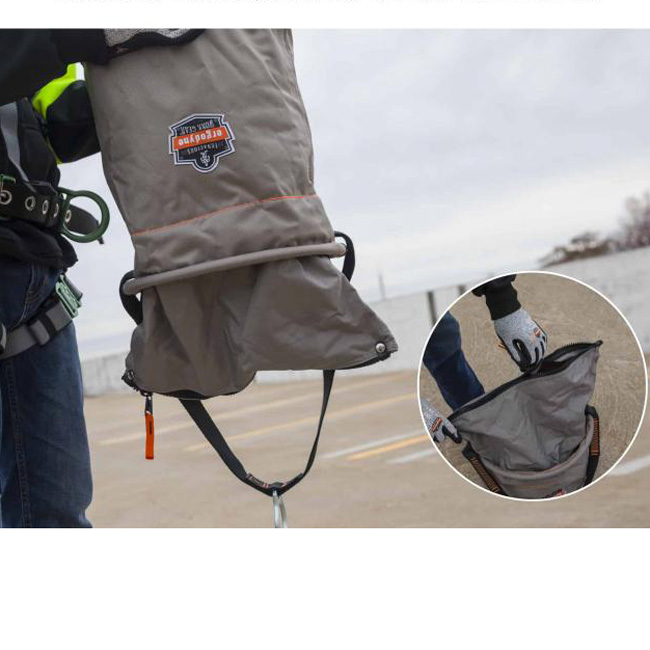 Ergodyne 5973 100 lb Arsenal Large Nylon Hoist Bucket Tool Bag with D-ring from GME Supply