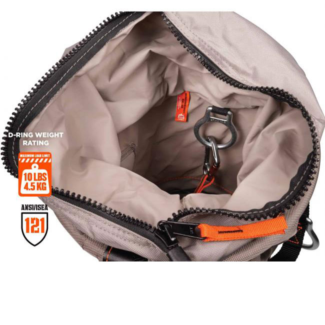 Ergodyne 5973 100 lb Arsenal Large Nylon Hoist Bucket Tool Bag with D-ring from GME Supply